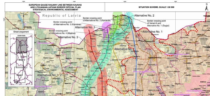 Par Lietuvas speciālā teritorijas plānojuma Rail Baltica posmam Kauņa - Lietuvas/Latvijas valsts robeža stratēģiskā ietekmes uz vidi novērtējuma vides pārskata sabiedrisko apspriešanu