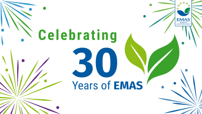 EMAS 30 gadu logo