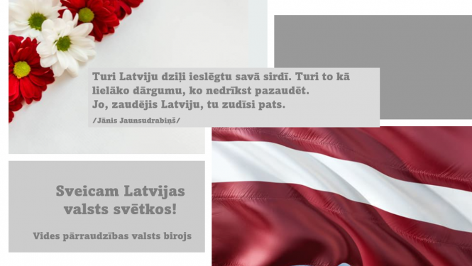 Latvijas valsts svētkos!